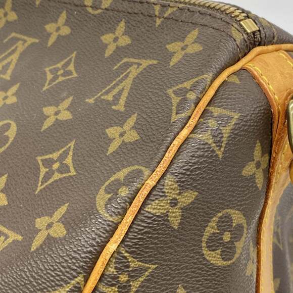 Louis Vuitton Monogram Keepall Bandouliere 55 Boston Bag M41414 Brown Men's a... - Picture 6 of 11